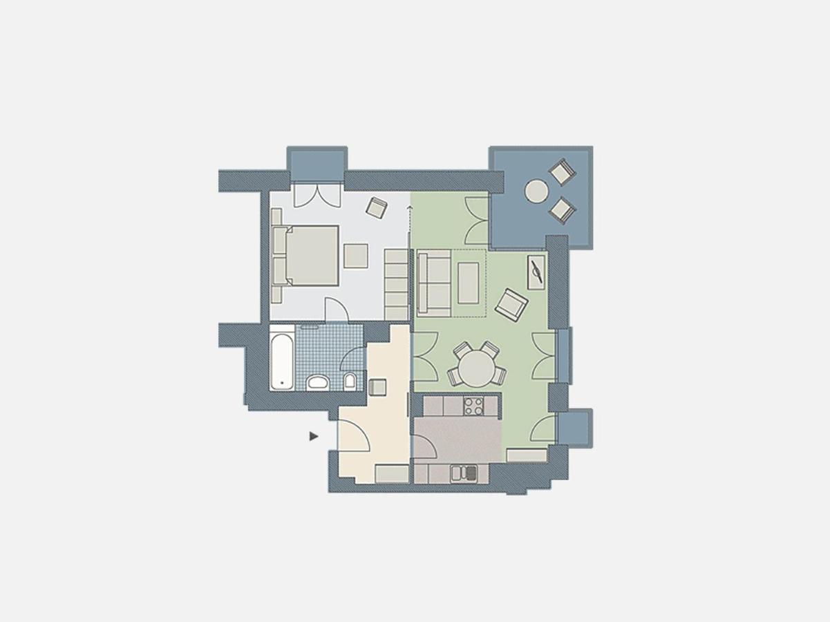 Kaiservillen Heringsdorf - Ferienwohnung Mit 1 Schlafzimmer Und Balkon D224 Buitenkant foto